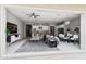 Open living space featuring kitchen and dining area, blending modern living at 7472 E Paraiso Dr, Scottsdale, AZ 85255