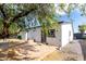 This home's backyard is a blank canvas with block fencing for privacy at 8132 E 3Rd Ave, Mesa, AZ 85208