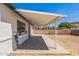 Inviting back patio with a covered structure and ample space for outdoor seating and entertaining at 1017 E Diana Ave, Phoenix, AZ 85020