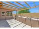 Outdoor kitchen with built in BBQ, counter space and overhead pergola at 10536 W Villa Hermosa --, Peoria, AZ 85383