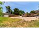 Expansive backyard showcasing lush green space with privacy fence at 1134 W 2Nd St, Mesa, AZ 85201