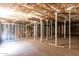 Large unfinished basement offering potential for customization and extra storage; awaiting your design ideas! at 1134 W 2Nd St, Mesa, AZ 85201
