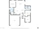 Detailed floor plan showcasing the layout of this beautiful home at 14178 S Diablo Rd, Arizona City, AZ 85123