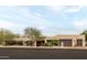 A front exterior view of a charming home with desert landscaping and an attached two-car garage at 15816 E Eagle Crest Rd, Fountain Hills, AZ 85268