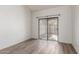 Bedroom with sliding glass doors leading to an outdoor patio at 1836 N Stapley Dr # 191, Mesa, AZ 85203