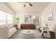 Bright living room with modern furniture and a large window for natural light at 22615 N 31St Dr, Phoenix, AZ 85027