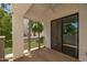 Balcony overlooking trees and complex courtyard at 2511 W Queen Creek Rd # 116, Chandler, AZ 85248