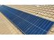 Roof featuring a solar panel system at 30308 W Whitton Ave, Buckeye, AZ 85396