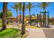 Community playground with a slide, playground equipment and a covered picnic area at 3460 E Lynx Pl, Chandler, AZ 85249