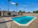 A lovely fenced pool and outdoor space ideal for relaxing or entertaining guests at 3650 E Laurel Ln, Phoenix, AZ 85028