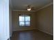Bedroom with a view of backyard from a window at 6687 S Banning St, Gilbert, AZ 85298