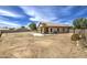 Backyard featuring a covered patio and ample space for customization at 863 S Del Rancho --, Mesa, AZ 85208