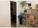 Convenient storage space with built-in shelving for organized living in the residence at 914 W Morelos St, Chandler, AZ 85225