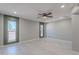Bedroom with neutral paint and a ceiling fan at 10644 W Campana Dr, Sun City, AZ 85351