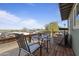Inviting outdoor deck with seating area offering panoramic views of the surrounding landscape and mountains at 13020 N 18Th St, Phoenix, AZ 85022