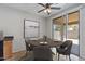 Dining room offers sliding door access to outdoor space at 18391 W Stinson Dr, Surprise, AZ 85374