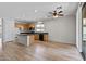 This contemporary kitchen offers stainless steel appliances and an open concept feel at 18391 W Stinson Dr, Surprise, AZ 85374