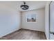 Bedroom features hard flooring, a neutral color palette and lots of light at 2018 W Western Dr, Chandler, AZ 85224