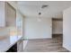 Open living space featuring sleek countertops and lighting at 2018 W Western Dr, Chandler, AZ 85224