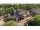 Aerial view showcasing the backyard amenities, the exterior, patio and surrounding community at 20638 W Main St, Buckeye, AZ 85396