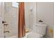 Clean bathroom design with white subway tiles, bronze fixtures, and a relaxing ambiance at 20638 W Main St, Buckeye, AZ 85396