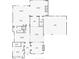 Detailed floor plan illustrating the layout of the home, including room dimensions and key features at 20638 W Main St, Buckeye, AZ 85396