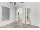 A bedroom leads to an ensuite bath and another room at 2308 E Aster Dr, Chandler, AZ 85286