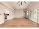 Spacious living room with hardwood floors and lots of space at 3307 E Roveen Ave, Phoenix, AZ 85032