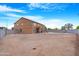Expansive backyard featuring a refreshing pool and ample space for outdoor activities at 36265 W Alhambra St, Maricopa, AZ 85138