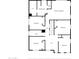 Second floor blueprint includes bedrooms, bathrooms, a loft, and a hall, illustrating spacious design at 36265 W Alhambra St, Maricopa, AZ 85138