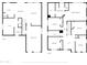Detailed floor plan showcasing the layout of a multi-story home with multiple rooms and living spaces at 36265 W Alhambra St, Maricopa, AZ 85138