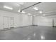 Large garage space includes built in storage and three door entrances into the house at 3731 E Halifax Cir, Mesa, AZ 85205