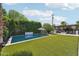 Spacious backyard with a pool, turf, and outdoor living area, perfect for enjoying outdoor activities and gatherings at 4320 N 35Th St, Phoenix, AZ 85018