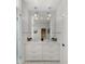 Elegant bathroom featuring a walk-in shower and double vanity at 4824 E Hummingbird Ln, Paradise Valley, AZ 85253