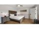 Comfortable bedroom featuring a queen bed, nightstands, and stylish decor at 4824 E Hummingbird Ln, Paradise Valley, AZ 85253