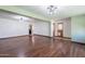 Spacious living room featuring hardwood flooring and ample natural light at 6121 N 11Th St, Phoenix, AZ 85014