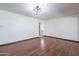 A bright living room with hardwood flooring and a minimalist design at 6121 N 11Th St, Phoenix, AZ 85014