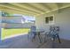 Covered patio features a table and chairs, perfect for outdoor entertaining at 6121 N 11Th St, Phoenix, AZ 85014
