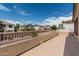 This outdoor balcony overlooks the neighborhood and is perfect for relaxing and entertaining at 10440 E Osage Ave, Mesa, AZ 85212