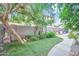 Backyard featuring garden beds and artificial turf at 10613 E Knowles Ave, Mesa, AZ 85209