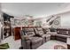 Entertaining space with a full bar and plush seating at 14001 N 34Th Dr, Phoenix, AZ 85053