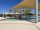 play area in community pool with colorful fountains and sprayers at 16006 W Electra Ln, Surprise, AZ 85387