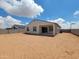 Expansive backyard with a block fence, perfect for outdoor activities and entertainment at 19152 N Bandin Dr, Maricopa, AZ 85138