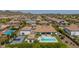 Stunning desert estate featuring a pool, basketball court, and a spacious layout perfect for outdoor living at 24372 N 96Th Ln, Peoria, AZ 85383