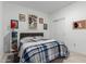 Fun bedroom with creative decor, featuring modern accents, and a comfortable bed, perfect for relaxation and personalization at 3053 W Straight Arrow Ln, Phoenix, AZ 85083