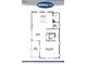 Floor plan featuring kitchen, dining, great room, tech center and covered deck at 613 W Winchester Dr, Chandler, AZ 85286