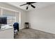 Versatile bedroom space with a built-in desk and ample room for a home office at 706 N El Dorado Dr, Gilbert, AZ 85233