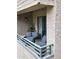 Balcony with stylish outdoor seating, plants, and a tranquil atmosphere, ideal for unwinding and enjoying the view at 7777 E Main St # 227, Scottsdale, AZ 85251