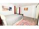 Cozy bedroom with a comfortable bed, hardwood floors, and ample closet space at 7777 E Main St # 227, Scottsdale, AZ 85251