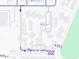 A detailed map showing the address with parking in uncovered spots at 7777 E Main St # 227, Scottsdale, AZ 85251